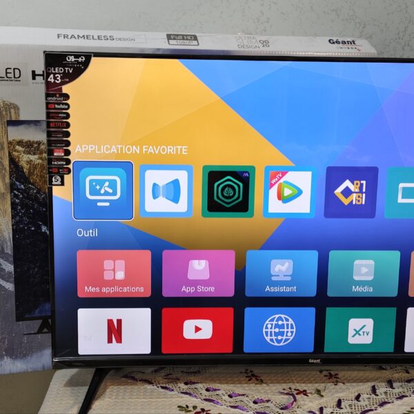 43 pouce smart Android de la marque géant