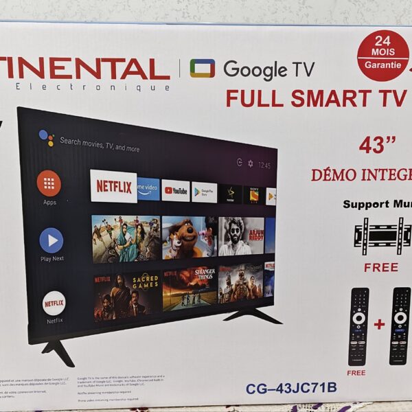 Continental 43 pouce Google TV
