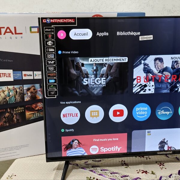 continental 43 pouce Google tv